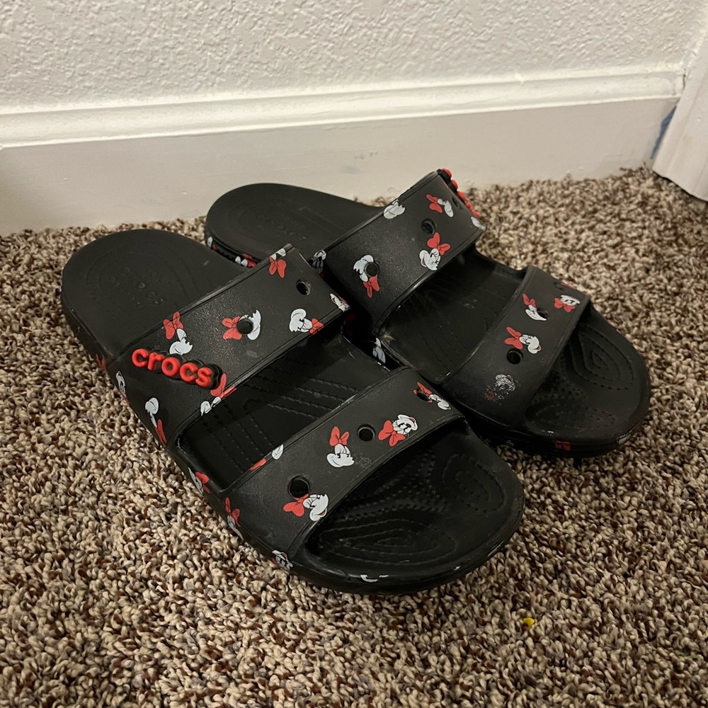 Disney Parks Exclusive Minnie Mouse Sandal Crocs Women’s 10